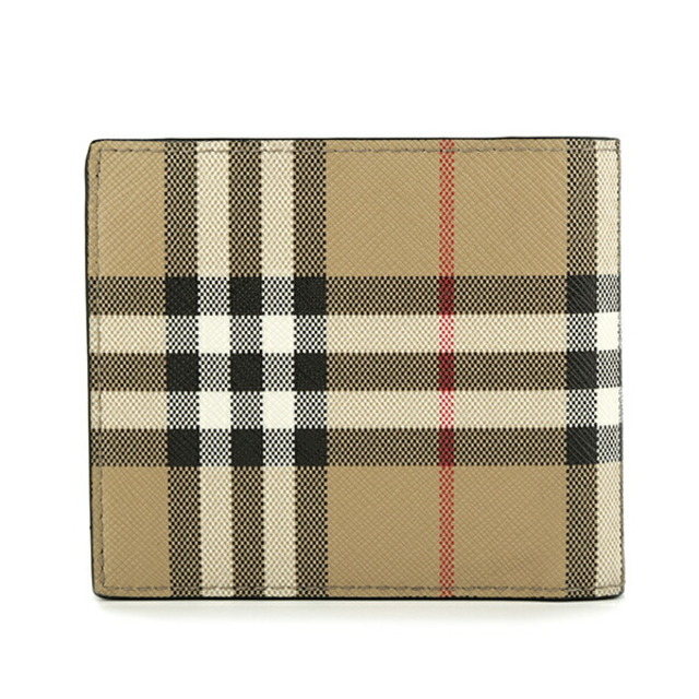 BURBERRY(バーバリー)の新品 バーバリー BURBERRY 2つ折り財布 BILL COIN WALLET アーカイブベージュ メンズのファッション小物(折り財布)の商品写真