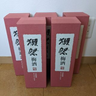 獺祭 梅酒 磨き二割三分仕込み 720ml 2023.01製造　5本セット(日本酒)