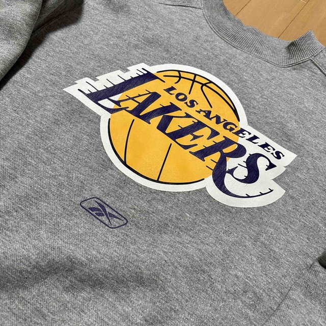 リーボック NBA LAKERSレイカーズトラックジャケット　パープル　2XL