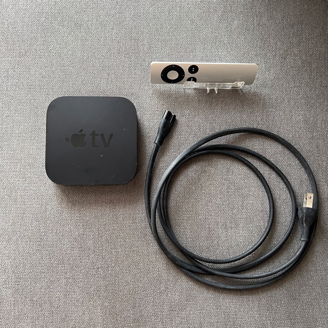 Apple(アップル)のApple TV 第3世代 MD199（A1469）ミラーリング確認済み スマホ/家電/カメラのテレビ/映像機器(その他)の商品写真