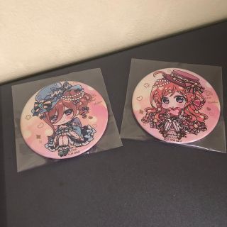 五等分の花嫁　UGCアパレルコラボ 缶バッジ　SD中野　三玖  SD 中野　五月(キャラクターグッズ)