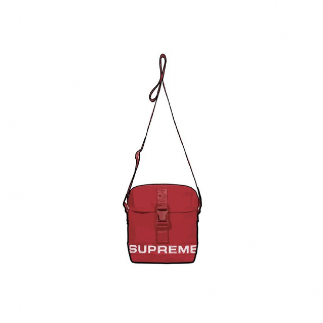Supreme 23Ss Field Side Bag Red
