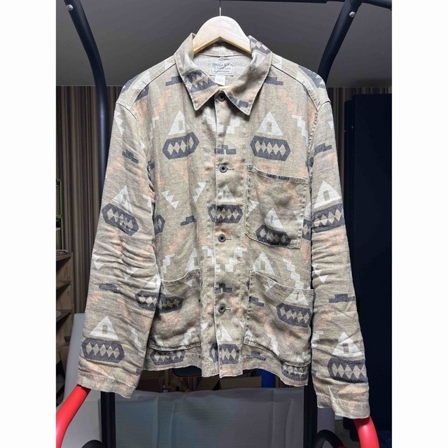 RRL(ダブルアールエル)のRRL リネンワークジャケット Mサイズ メンズのジャケット/アウター(カバーオール)の商品写真