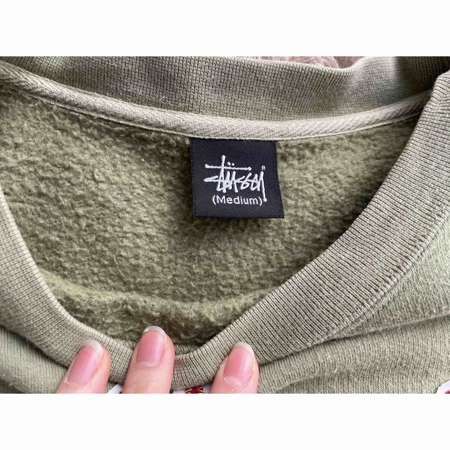 STUSSY(ステューシー)のstussyロゴ　スウェット メンズのトップス(スウェット)の商品写真