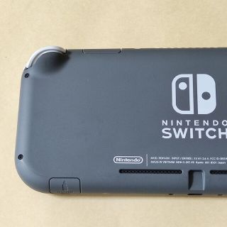 Nintendo Switch - 本体のみ 動作正常 Nintendo Switch Lite グレー