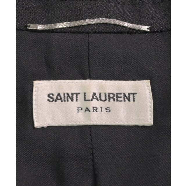 Saint Laurent Paris テーラードジャケット 46(M位) 黒-www.rayxander.com