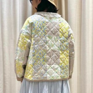 新品  ツハル  花柄パッチワークジャケット