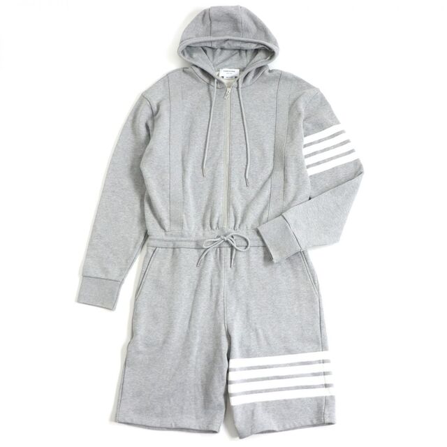 正規品】THOM BROWNE セットアップ スウェット パーカー グレー - www