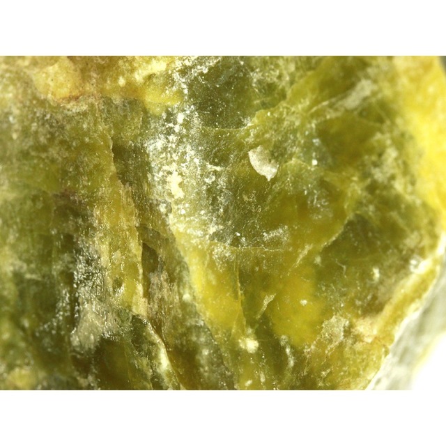 天然石 黄翡翠(黄緑翡翠)/原石/300-399g 天然石 パワーストーン