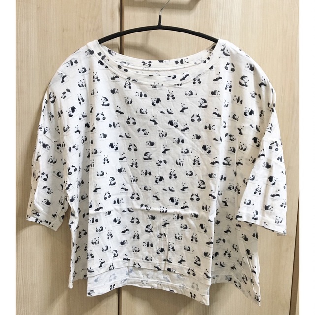 franche lippee(フランシュリッペ)のパンダTシャツ　フランシュリッペ レディースのトップス(Tシャツ(半袖/袖なし))の商品写真