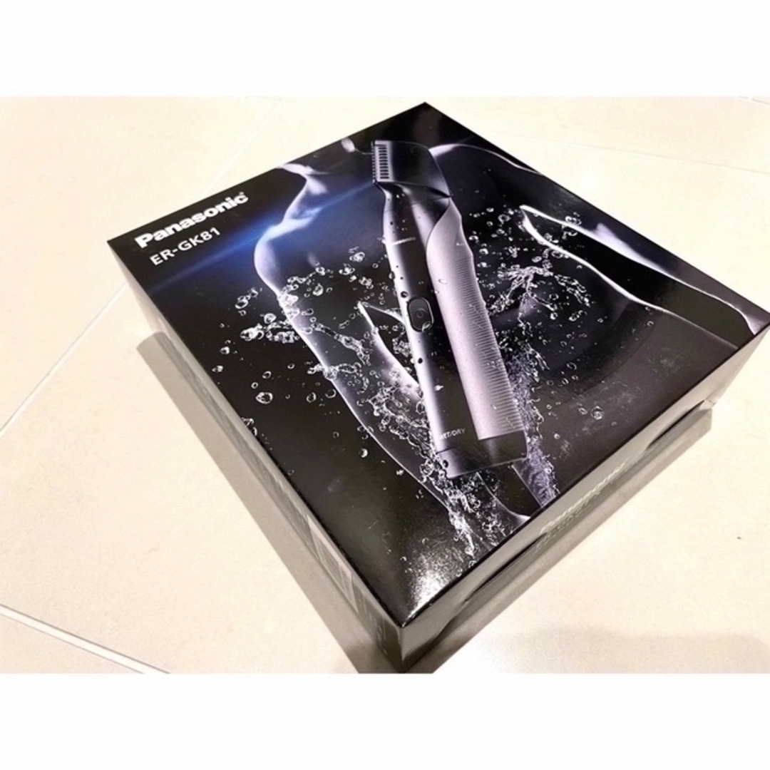 新品】Panasonic パナソニック ボディトリマー ER-GK81-S 好きに