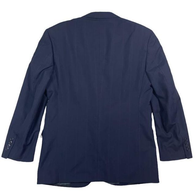 クリスチャンディオール　テーラードジャケット　Lサイズ　紺　シャドーストライプ 3