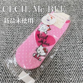 セシルマクビー(CECIL McBEE)の④CECIL Mc BEE×HELLO KITTY♡ソックス(ソックス)