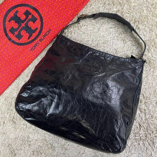 TORY BURCH トリーバーチ ショルダーバッグ レザー 本革 黒 正規品