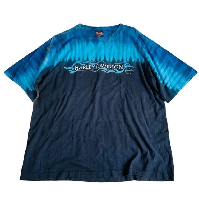 Harley Davidson - 【USA製】ハーレーダビッドソン 両面ビッグロゴ T