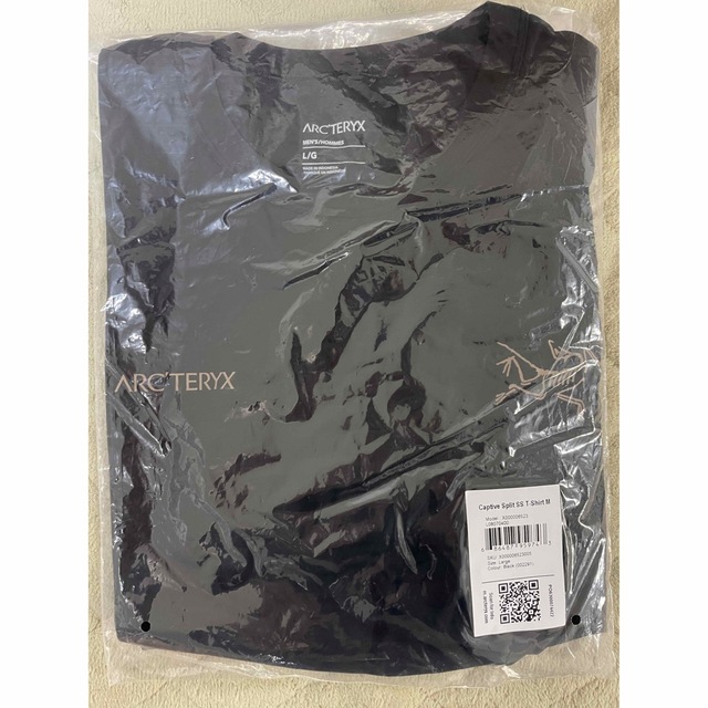 ARC'TERYX(アークテリクス)のARC'TERYX  CAPTIVE SPLIT SS T-SHIRT 黒L新品 メンズのトップス(Tシャツ/カットソー(半袖/袖なし))の商品写真