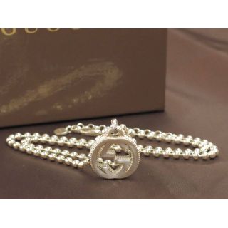 Gucci - グッチ マーモンド・ダブルG ネックレス シルバー925