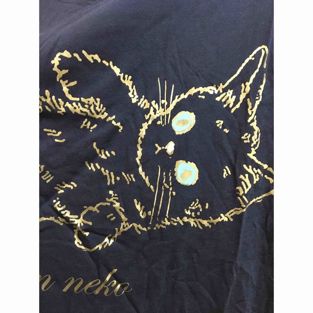 franche lippee(フランシュリッペ)のねこ　Tシャツ　フランシュリッペ レディースのトップス(Tシャツ(半袖/袖なし))の商品写真