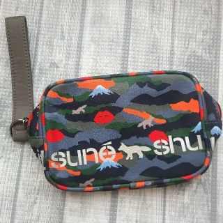 メゾンキツネ(MAISON KITSUNE')のshuuemura×maisonkitsuneポーチ+Tory Burch傘(ポーチ)