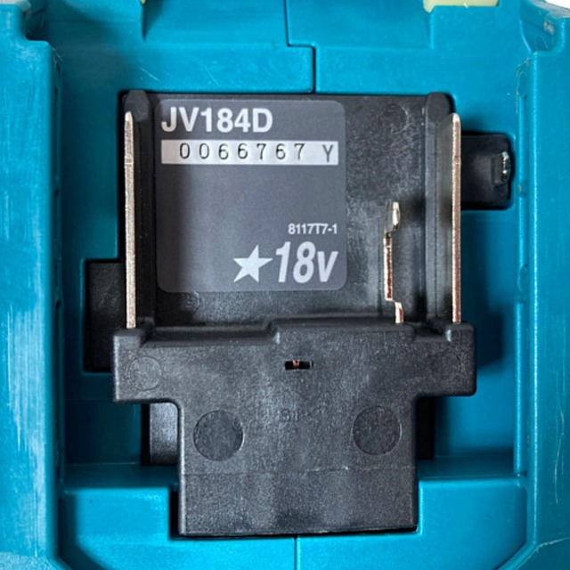 MAKITA マキタ 18V 充電式ジグソー （バッテリ1個・充電器・ケース付） JV184D ブルー 
