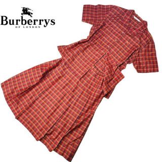 バーバリー(BURBERRY)のBURBERRY's バーバリーズ　シャツスカート　セットアップ　チェック XL(シャツ/ブラウス(半袖/袖なし))