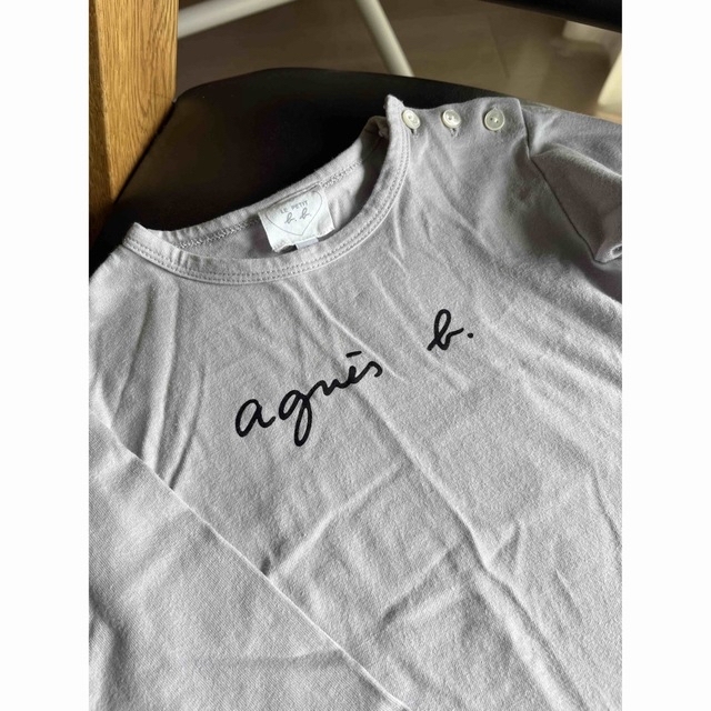 agnes b.(アニエスベー)のアニエス　ロンT 90 （2ans） キッズ/ベビー/マタニティのキッズ服女の子用(90cm~)(Tシャツ/カットソー)の商品写真