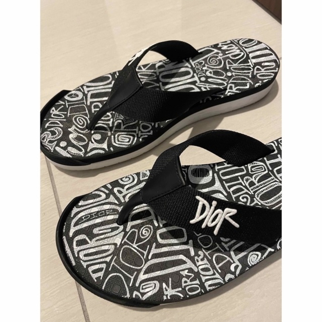 diorDior x Shawn Stussy Beach Sandal "Black"