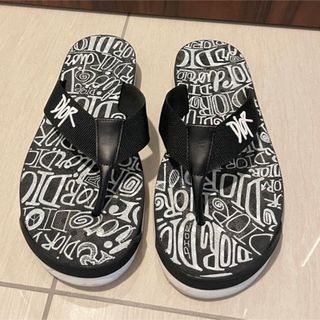 クリスチャンディオール(Christian Dior)のDior x Shawn Stussy Beach Sandal "Black"(サンダル)