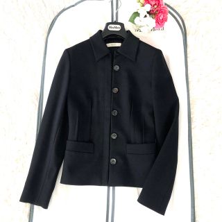 極美品‼️【プラダ PRADA】イタリア製 上質なブラックスーツ 卒業式