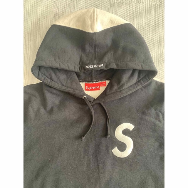 supreme Sロゴ　パーカー　XL