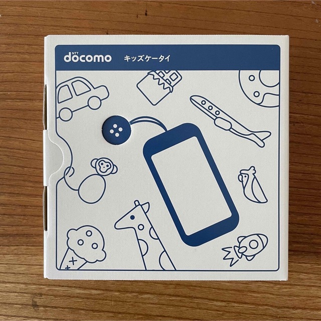 NTTdocomo(エヌティティドコモ)のドコモ キッズケータイ(新品未使用) スマホ/家電/カメラのスマートフォン/携帯電話(携帯電話本体)の商品写真