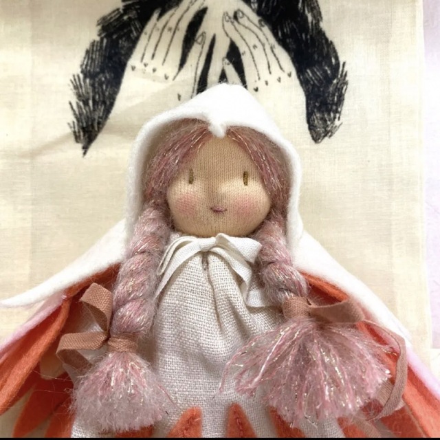 Bonpoint - 気まぐれセール 新品 happy to see you ミニドールの通販