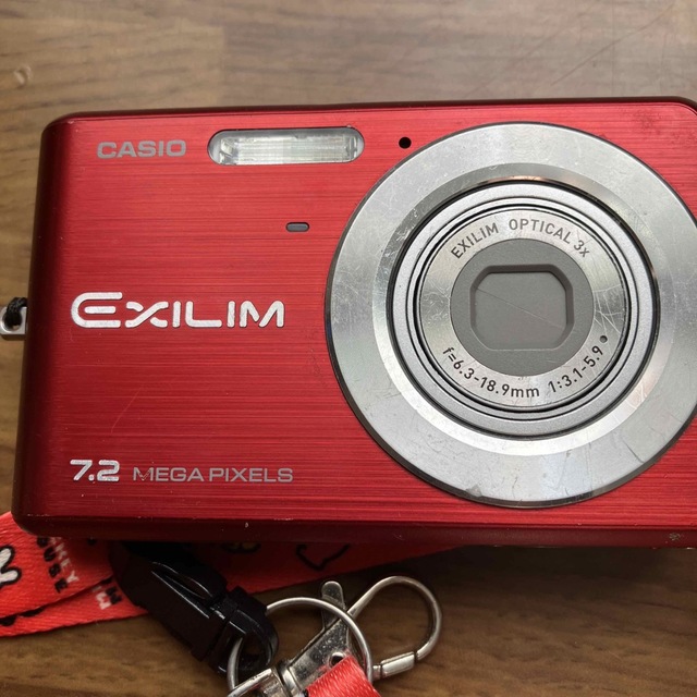 CASIO コンパクトデジタルカメラ EXILIM ZOOM EX-Z77RD