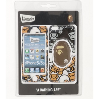アベイシングエイプ(A BATHING APE)のALL BABY MILO MIX GIZMOBIES iPhone 5/5S(iPhoneケース)
