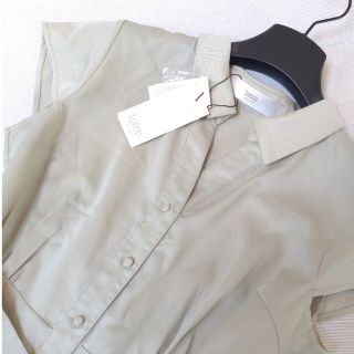 トッコクローゼット(TOCCO closet)の★値下げ★オケージョンにも☆半袖プリーツワンピース(ひざ丈ワンピース)