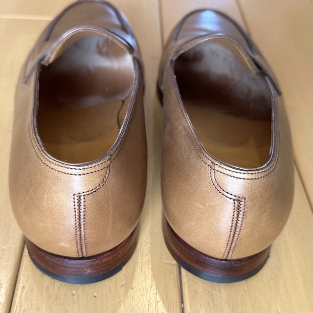 JOHN LOBB(ジョンロブ)のジョンロブ ロペス ローファー  9.5EE 28cm レザーソール メンズの靴/シューズ(ドレス/ビジネス)の商品写真