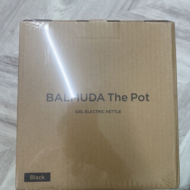 BALMUDA 電気ケトル The Pot ブラック K07A-BK