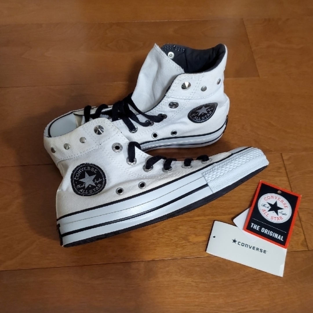 CONVERSE(コンバース)のアンクルスタッズ HI（ホワイト） レディースの靴/シューズ(スニーカー)の商品写真