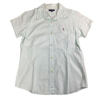 ラルフローレン(Ralph Lauren)のRalph Lauren ラルフローレン 半袖シャツ キッズ　薄緑　160(その他)