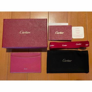 ⭐︎お値下げしました！⭐︎ Cartier  カルティエ　名刺入れ　レザー