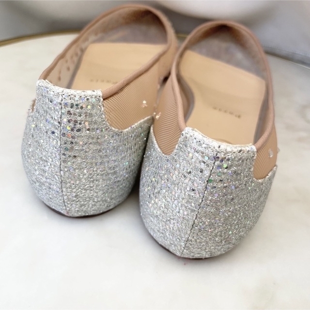 Christian Louboutin(クリスチャンルブタン)の【新品/未使用】クリスチャンルブタン Follies Strass 38.5 レディースの靴/シューズ(バレエシューズ)の商品写真