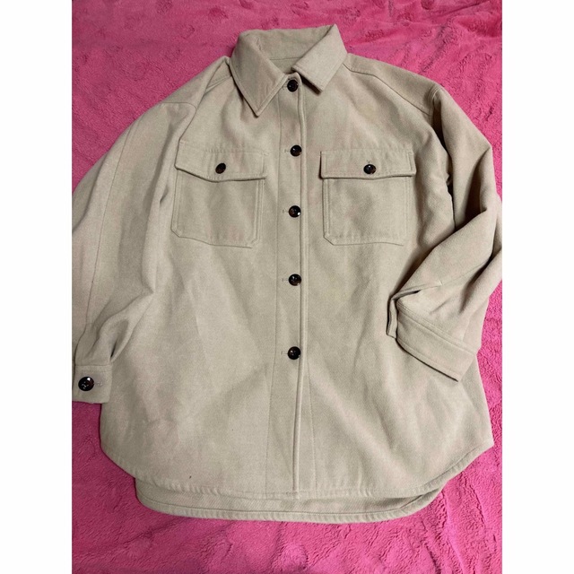 GU(ジーユー)のシャツ コート GU レディースのジャケット/アウター(ロングコート)の商品写真