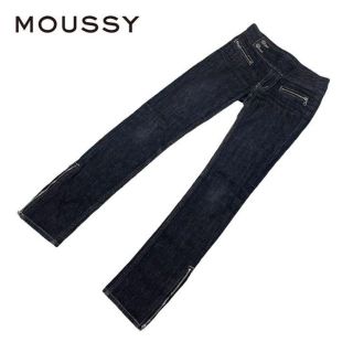 マウジー(moussy)のMOUSSY マウジー　カジュアルデニムパンツ　ブラック系(デニム/ジーンズ)