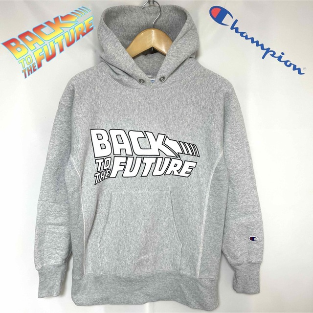 CHAMPION × BACK TO THE FUTURE コラボ　パーカー　S