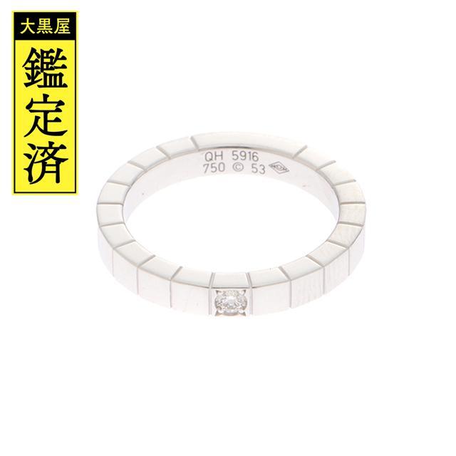専門ショップ Cartier - カルティエ ラニエールリング K18 ホワイト