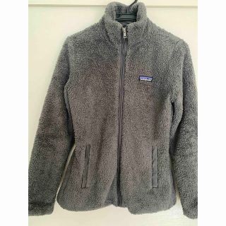 美品PatagoniaノーカラーフリースジャケットガールズXXL