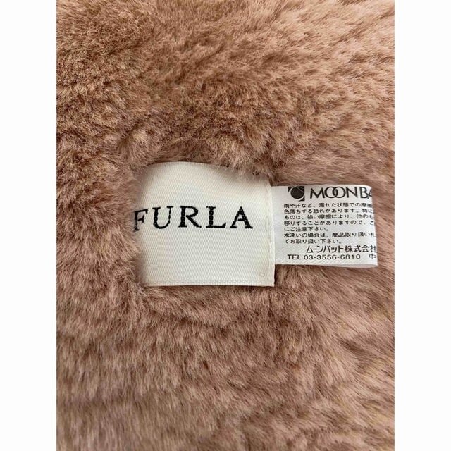 Furla(フルラ)のFURLA ファーマフラー　ピンク レディースのファッション小物(マフラー/ショール)の商品写真