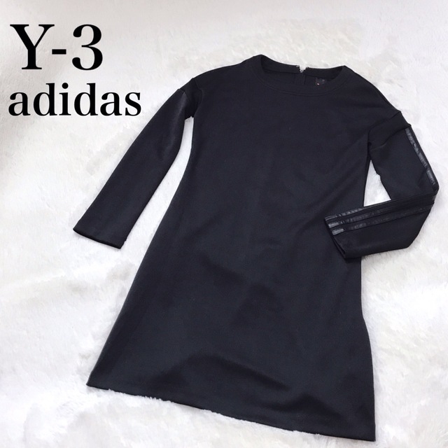 美品 adidas Y-3 Yohji Yamamoto コラボ ワンピース 黒