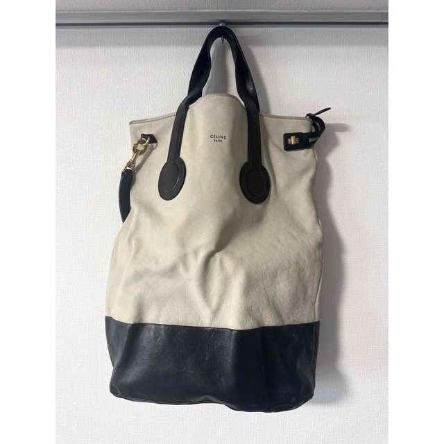 vintage CELINE バイカラー バッグ