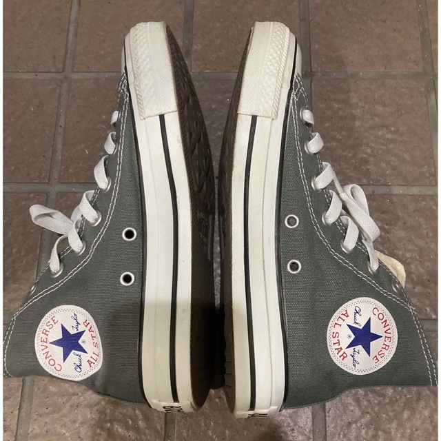 CONVERSE(コンバース)のconverse All starハイカット グレー 23.5cm レディースの靴/シューズ(スニーカー)の商品写真